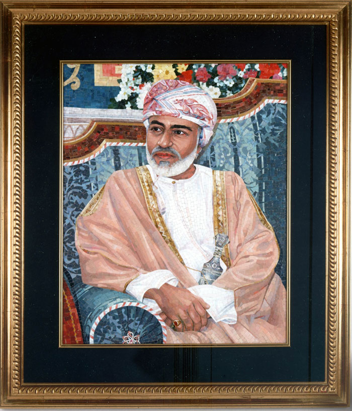 ritratto sultano Oman
